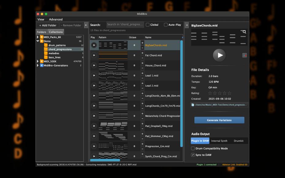 Easy MIDI File Organization